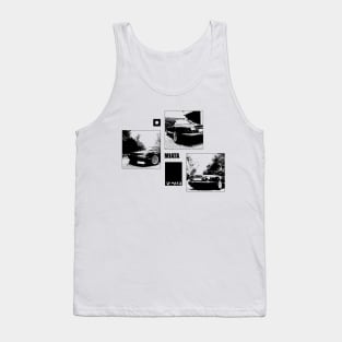 Mazda Miata MX-5 Black 'N White Archive Tank Top